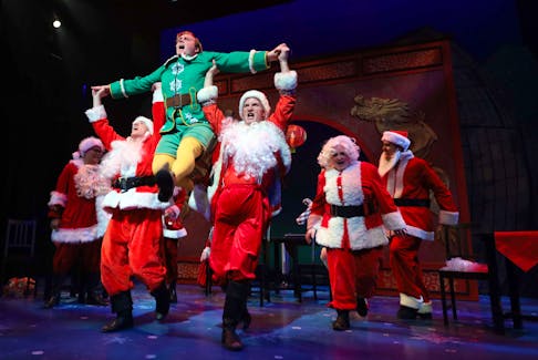 Nov. 23, 2022--The cast from the Neptune Theatre production of ELF, the Musical.
ERIC WYNNE/Chronicle Herald