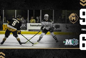 The Newfoundland Growlers finished their three-game road trip with a 9-6 win over the Maine Mariners on Saturday, Nov. 26 at Cross Insurance Arena.