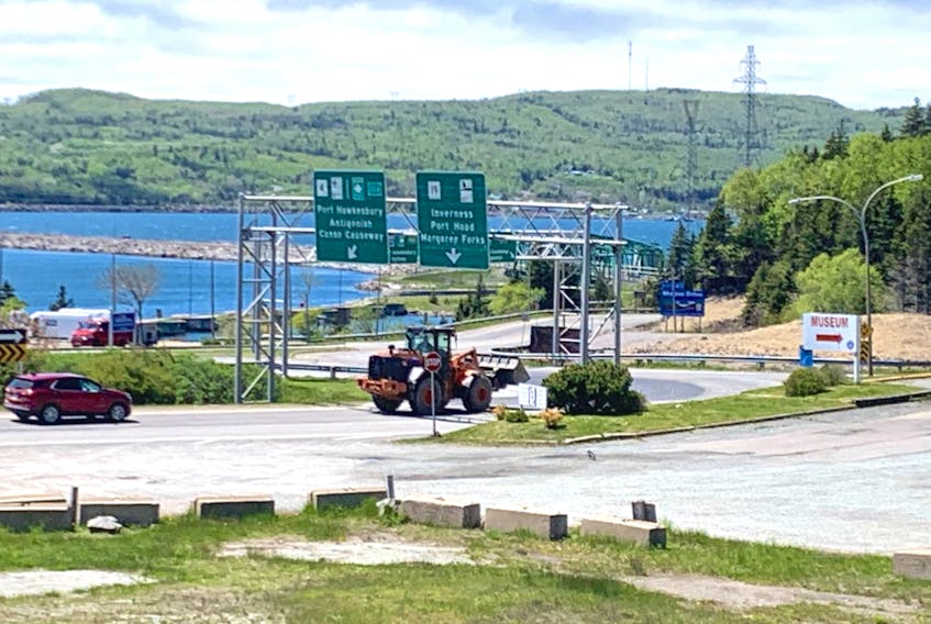 The latest changes to the design plans for the new Port Hastings roundabout will be presented at a public meeting to be held next Monday in the Strait-area community. The province’s public works department plans to replace the existing rotary, partly shown above, with a safer and more traffic-efficient roundabout. IAN NATHANSON/CAPE BRETON POST
