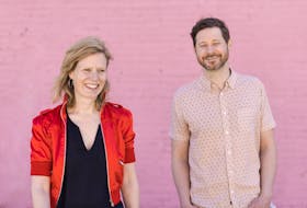 Laura Simpson and Dan Mangan co-founded Side Door in 2017. Since launching, the platform has facilitated more than 2,000 shows across North America and Europe. PHOTO CREDIT: Lindsay Duncan