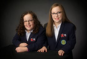 Twin sisters Katelyn, left, and Meghan Rogers have been named 2023 Easter Seals P.E.I. ambassadors. Heckbert Photography