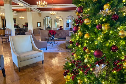 For the first time in its 93-year history, the Digby Pines Resort and Spa has decorated for Christmas. The hotel is open for the first time year-round. Contributed photo