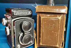 Chris Brenton of Topsail, Newfoundland and Labrador acquired this vintage Yashica-A camera through an estate sale. Contributed photo