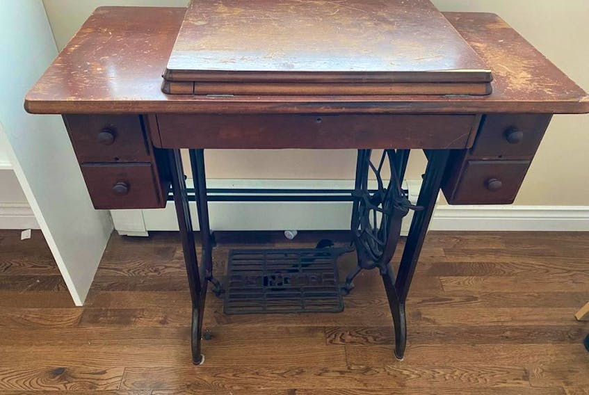 In the early 2000s, Kim MacPherson purchased this antique Singer sewing machine from a friend in New Brunswick. Contributed photo