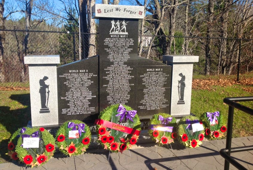 The Sunny Brae War Memorial recognizes the service of people from the area.
