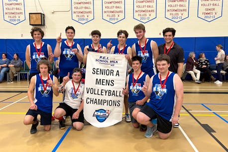 École-sur-Mer rides a strong work ethic to second PEISAA senior volleyball title in a row