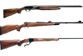 Just a few of the dozens of hunting rifles and shotguns scheduled for criminalization by the Trudeau government under the guise of banning "assault-style" firearms. 