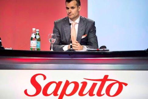 Saputo Inc. chief executive Lino Saputo Jr. at the company's annual general meeting in 2018.