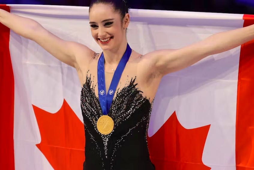 Three-time Olympic medalist and World Champion Kaetlyn Osmond will join the cast of Stars on Ice, replacing World Champion Jeffrey Buttle who is injured. File