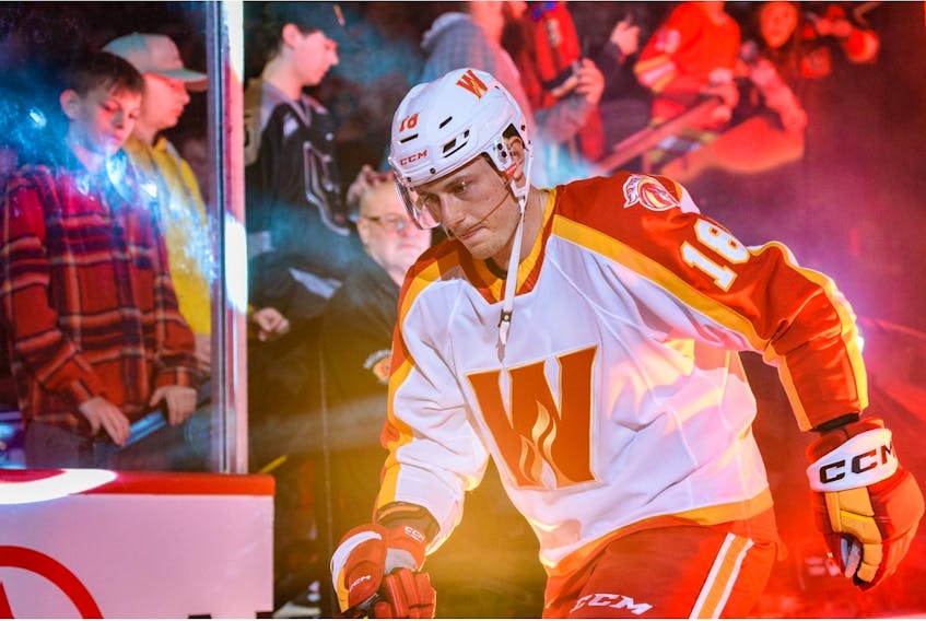 Ben Jones scored two goals and added an assist as the Calgary Wranglers earns their first home win by defeating the Tucson Roadrunners 3-2 on Friday.