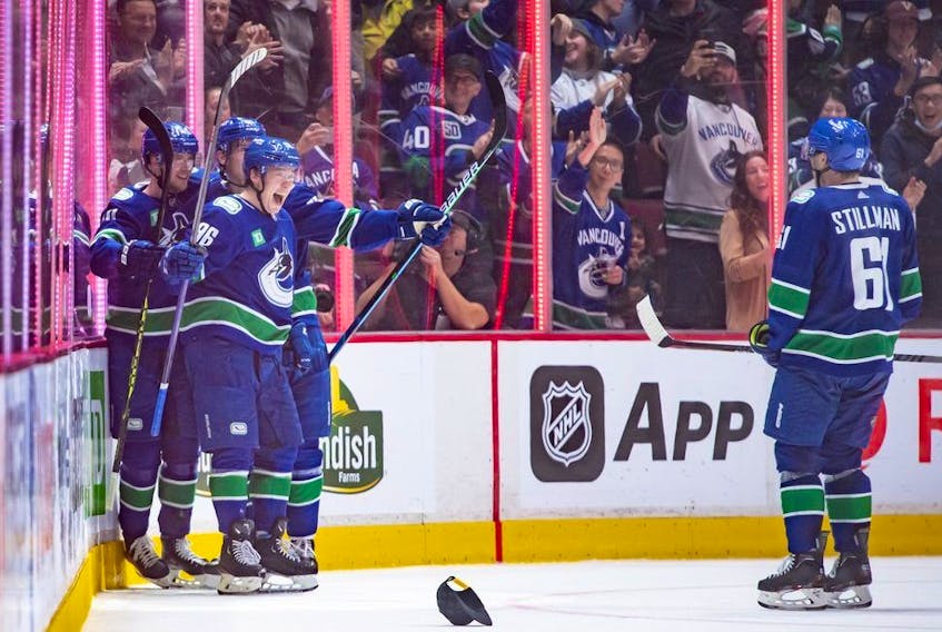 With Elias Pettersson and Ilya Mikheyev now leading the line on the penalty kill, will that make a difference?