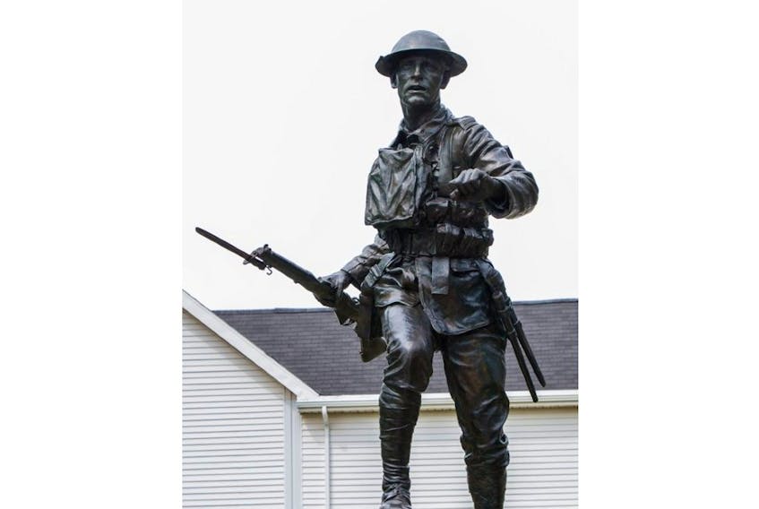 An evening of music and drama at Harbourfront Theatre will look to commemorate the 100-year anniversary of the Prince County Soldiers’ Monument in Summerside. Photo from Culture Summerside.