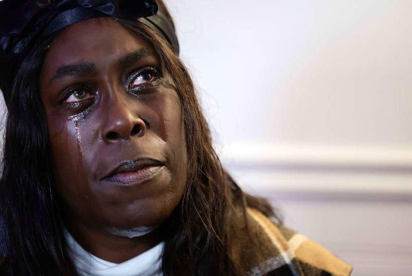Nov 7, 2022--Wyndolyn Brown breaks down in tears as she tells her story of being a former sex trafficed child and sex worker. Brown is launching a non-profit called Empowerment for Hope. For Jen Taplin.
ERIC WYNNE/Chronicle Herald