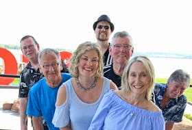 Phase II and Friends members John McGarry, left, Pat King, Keila Glydon, Ed Young, back, Gerry Hickey, Jeanie Campbell, front, and Blaine Murphy will perform at The Guild in Charlottetown on Nov. 12 beginning at 7:30 p.m. Contributed