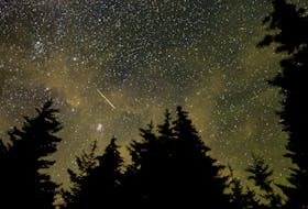 Find a good location away from city lights and dress up warm to observe the Leonid meteor shower during the night/pre-dawn period of Nov. 17-18. This is an image taken during the Perseid meteor shower in August 2021. Photo courtesy of NASA/Bill Ingalls