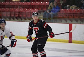Truro Bearcats’ newcomer Lucas Canning, an 18-year-old forward with two-plus years of major junior experience, was a 30-goal scorer when he played major midget with Weeks in the 2019-20 season. JASON MALLOY SALTWIRE NETWORK