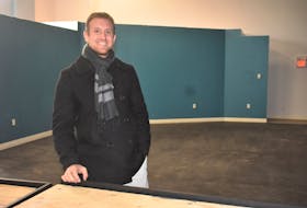 The Brazilian jiu-jitsu club space being prepared at 589-A Prince Street which owner Brad Sullivan said is expected to open mid-December. Richard MacKenzie