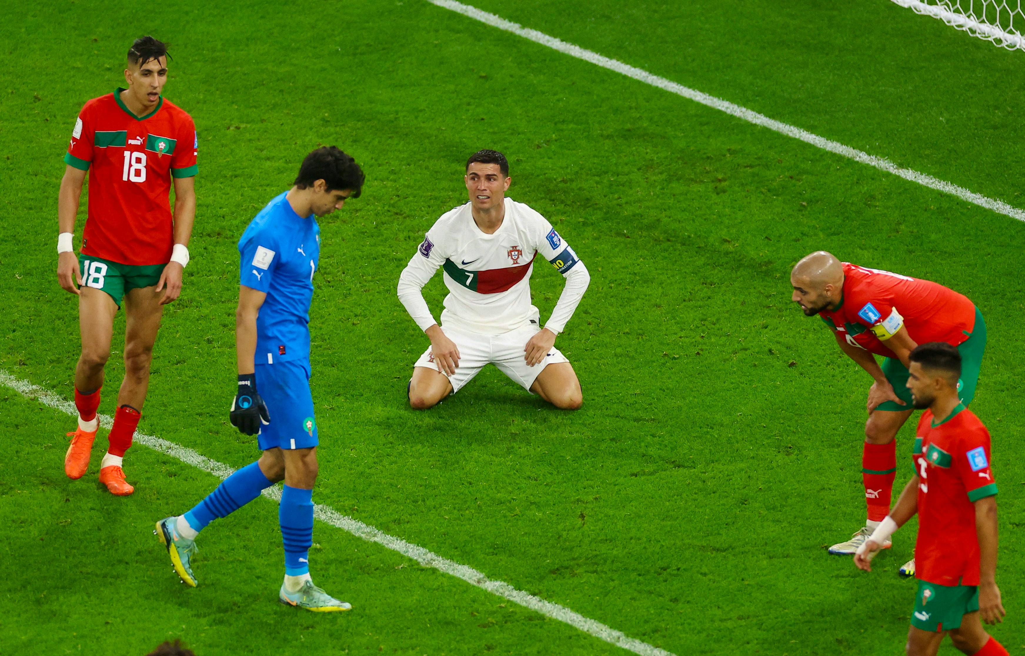 World Cup 2022: Tears for Ronaldo as Morocco beats Portugal to reach  historic semi-final