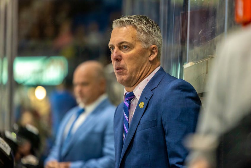 Charlottetown Islanders coach Jim Hulton says his favourite movie is The Shawshank Redemption. Contributed