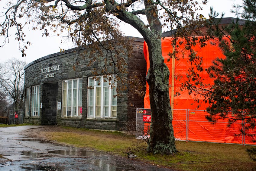 Bicentennial School in Dartmouth closed early on Friday, Dec. 9, 2022 after tests showed higher than acceptable levels of asbestos in two of the three rooms under construction.
Ryan Taplin - The Chronicle Herald