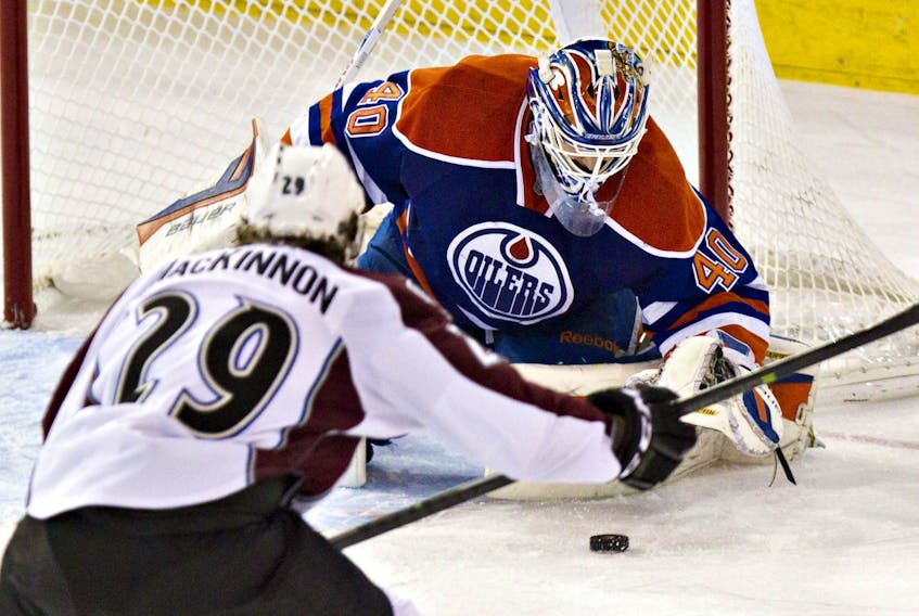 Former Edmonton  goalie Devan Dubnyk now works for the NHL Network. 
