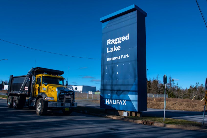 The entrance to Ragged Lake Business Park is seen in this photo taken on Wednesday, Dec. 14, 2022.
Ryan Taplin - The Chronicle Herald