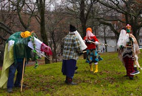 Mummers take part in the annual Mummer’s Parade at Victoria Park in St. John's in December 2020. The book Any Mummers 'Lowed In?: Christmas Mummering Traditions in Newfoundland and Labrador by Dale Jarvis, available through the province’s public library system, would make for some great seasonal reading. Saltwire Network file