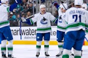 Vancouver Canucks defenceman Kyle Burroughs, said he dealt with a virus last week, which gave him some congestion. 