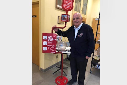 Bob Keeping is a longtime Salvation Army volunteer in Truro, where his wife Elaine co-ordinates the annual Christmas Kettle campaign. CONTRIBUTED