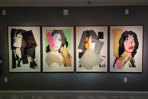 Four original Andy Warhol Screen-prints from the 1975 Montauk sessions.