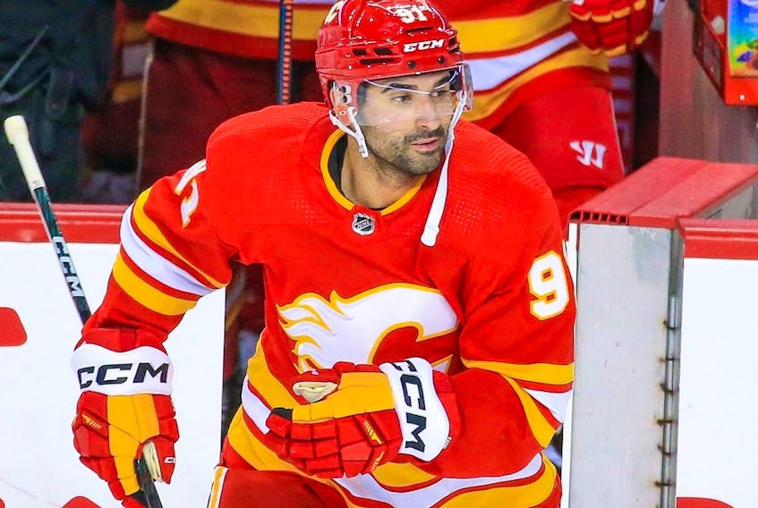 Calgary Flames forward Nazem Kadri says he “would never want to be rested or sit out a game.”