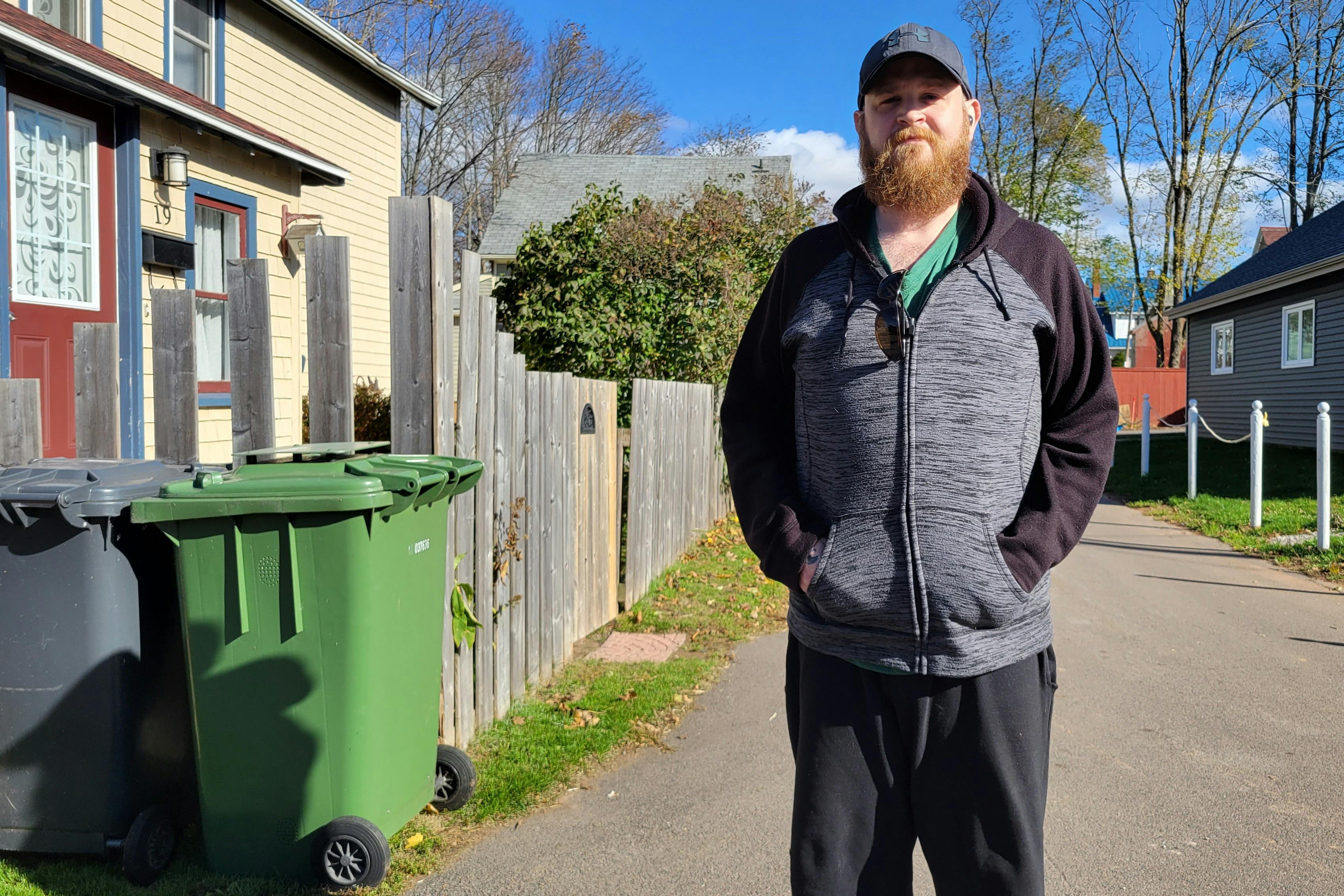 I had maggots crawling out of my compost bin Garbage collection