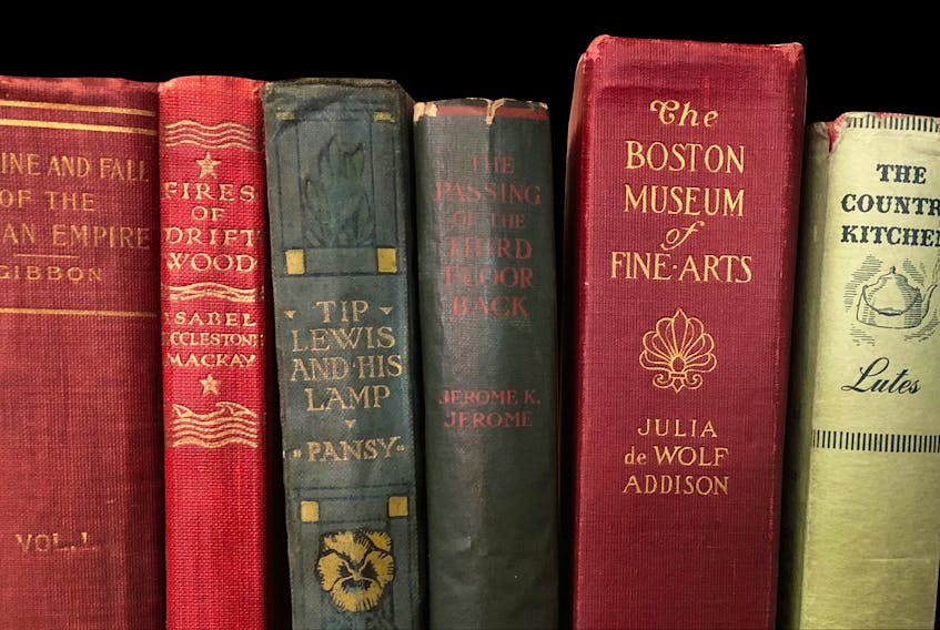 Some of the books included in the L.M. Montgomery Bookshelf: Highlighting a Favourite Writer’s Favourite Reading. Contributed