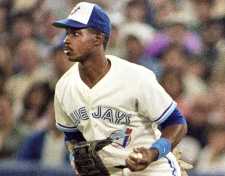  Fred McGriff baseball card (Toronto Blue Jays) 1987