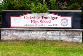 Oakville Trafalgar High School in Oakville, Ont. 