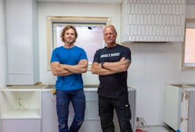 Statement range hoods in kitchens will continue to be popular as they are an excellent way to provide a wow factor to your cooking area. Michael and Mike Holmes in a homeowner’s new kitchen, Holmes Family Rescue. 