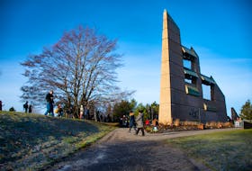 People arrive for the annual Halifax Explosion memorial ceremony at Fort Needham Park on Tuesday, Dec. 6, 2022.
Ryan Taplin - The Chronicle Herald