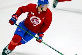 Rookie defenceman Kaiden Guhle has played every game for the Canadiens this season and is averaging more than 20 minutes of ice time.