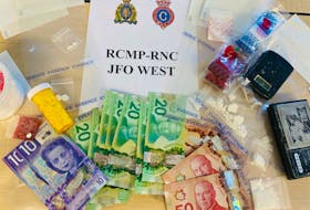 The RCMP-RNC Joint Forces Operation West searched a home on High Street on Tuesday, Dec. 6 and found a quantity of cash and drugs. Contributed