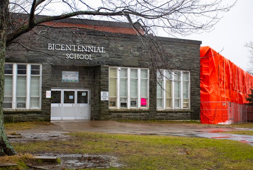 Bicentennial School in Dartmouth closed early on Friday, Dec. 9, 2022 after tests showed higher than acceptable levels of asbestos in two of the three rooms under construction.
Ryan Taplin - The Chronicle Herald