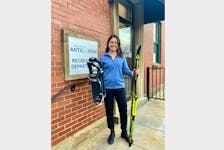 Emily Stephenson, the Town of Antigonish’s active living co-ordinator, is excited to begin another winter season of the equipment loan program. The initiative is a joint program between the town and county and encourages residents to borrow outdoor equipment for free. CONTRIBUTED