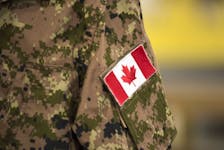 Canadian Armed Forces uniform.