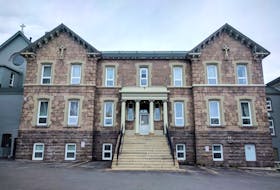 Part of the Presentation Sister Convent on Military Road is having its heritage designation removed for a part of the building that was constructed in the 1960s. The change would allow metal siding on that part of the building to improve its sustainability. Courtesy of Heritage NL