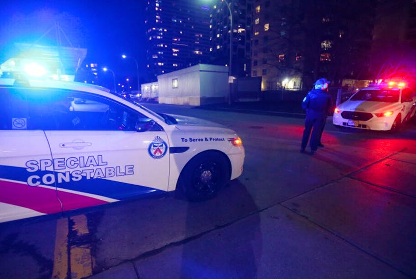  Toronto Police, paramedics and TTC security staff were visible at High Park TTC station after two women were stabbed on Thursday.