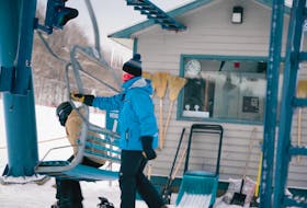 Chair lift at Ski Wentworth - Jacob Surette