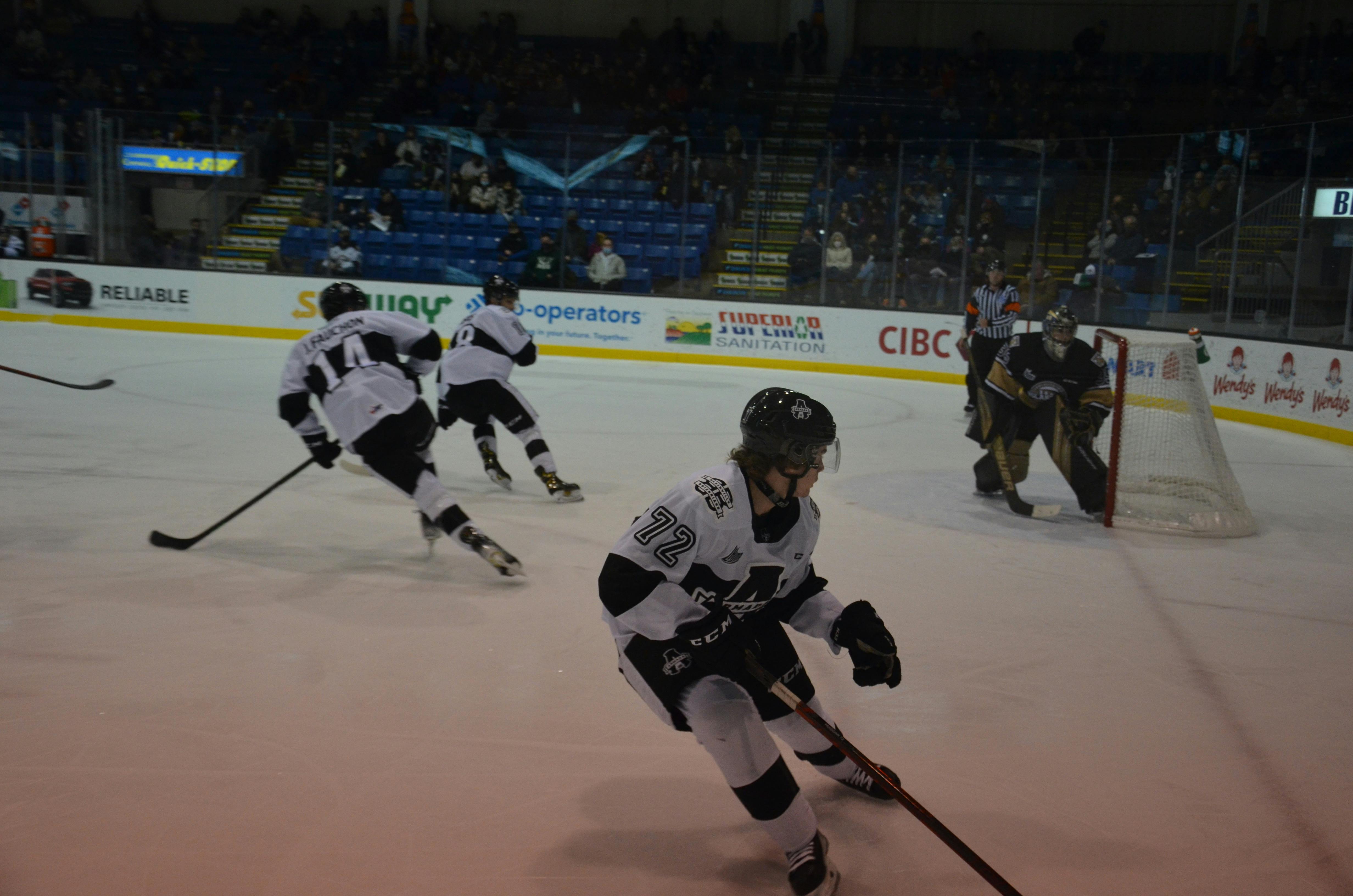 Blainville Boisbriand Armada s Colby Huggan named second star of