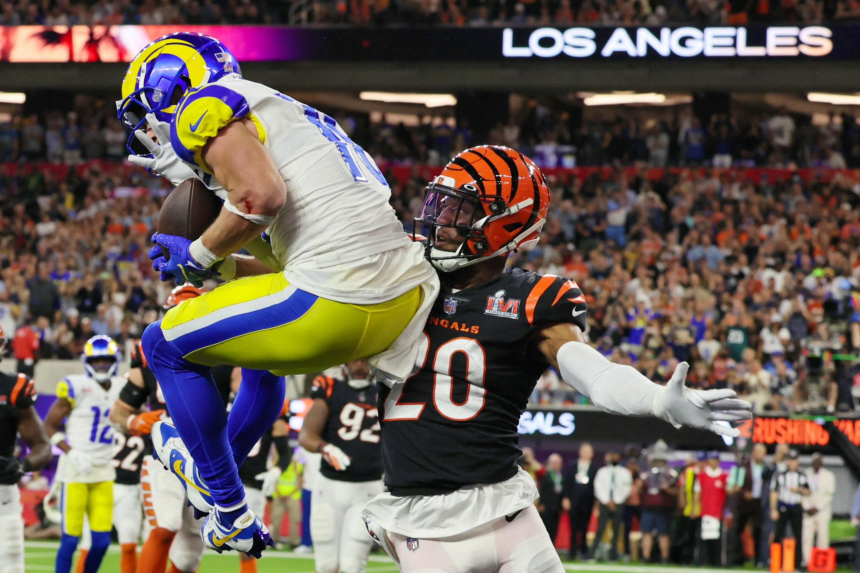 Los Angeles Rams Win Super Bowl, Beat Bengals 23-20 in Hollywood