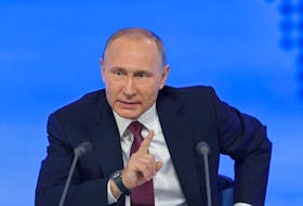 Russian President Vladimir Putin wants NATO influence near his country's border checked. 