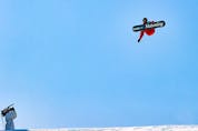 Canadian Max Parrot jumped to a bronze medal in the men’s snowboard big air final at the Beijing 2022 Winter Olympics.
