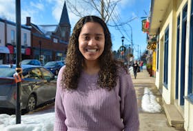 Kiara Sexton, an Acadia University student scheduled to graduate this spring, says she finds the ongoing strike “overwhelming”, but she is empathetic of faculty. KIRK STARRATT